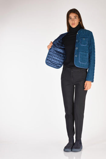 Giacca Chanel Blu Chiaro Donna - 6