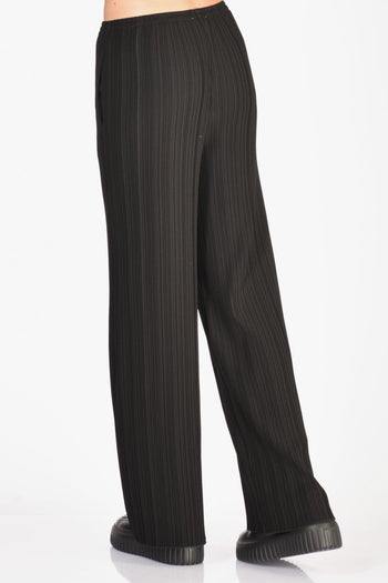 Pantalone Plisse Nero Donna - 6