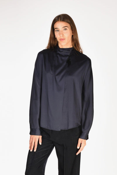 Camicia Kimono Blu Donna