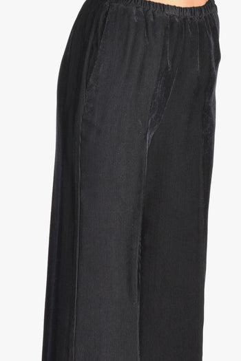 Pantalone Velluto Blu Donna - 5