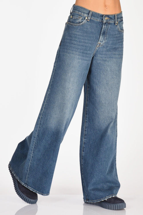 Jeans Marie Wide Blu Donna