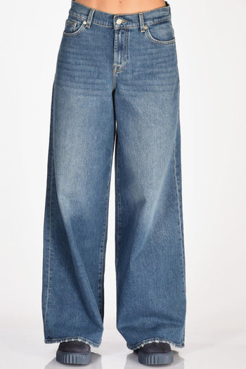 Jeans Marie Wide Blu Donna - 3