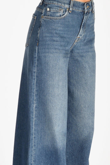 Jeans Marie Wide Blu Donna - 4