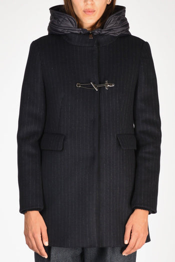 Cappotto Toggle Blu Donna - 3