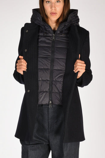 Cappotto Toggle Blu Donna - 6