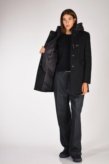 Cappotto Toggle Blu Donna - 7