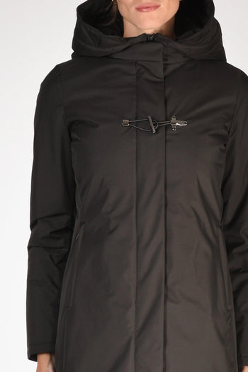 Cappotto Toggle Nero Donna - 3