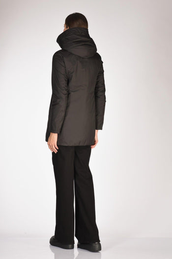 Cappotto Toggle Nero Donna - 5