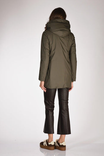Cappotto Toggle Verde Donna - 5