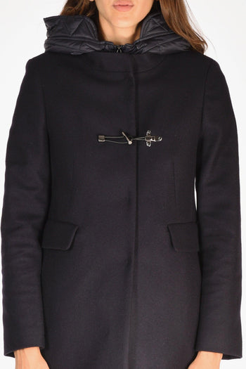 Cappotto Toggle Blu Donna - 3