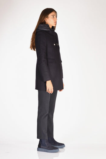 Cappotto Toggle Blu Donna - 4