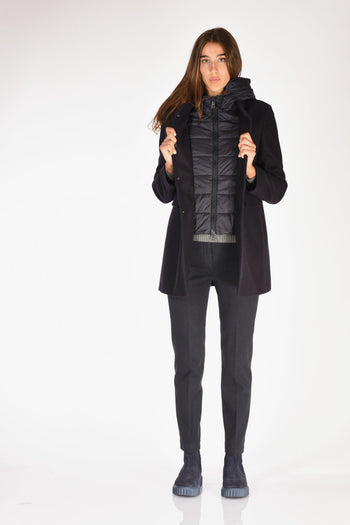 Cappotto Toggle Blu Donna - 6