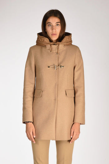 Cappotto Toggle Beige Scuro Donna - 2