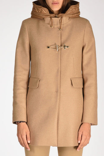 Cappotto Toggle Beige Scuro Donna - 3