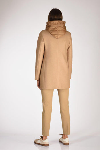 Cappotto Toggle Beige Scuro Donna - 5