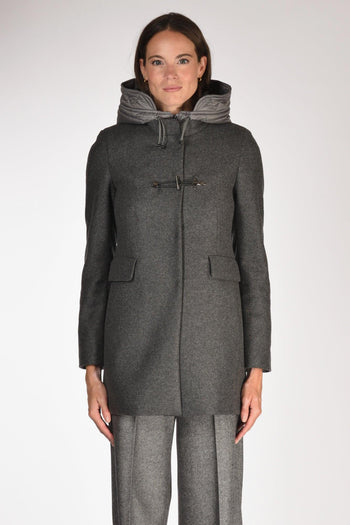 Cappotto Toggle Grigio Donna - 2
