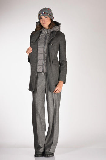 Cappotto Toggle Grigio Donna - 6
