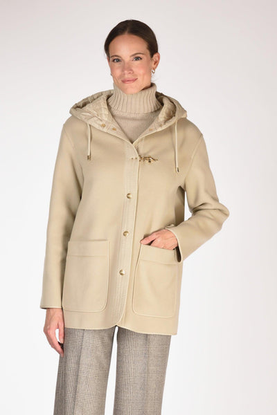 Caban Gancio Beige Chiaro Donna