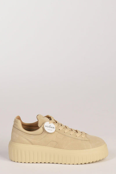 Sneakers H Stripes Beige Donna