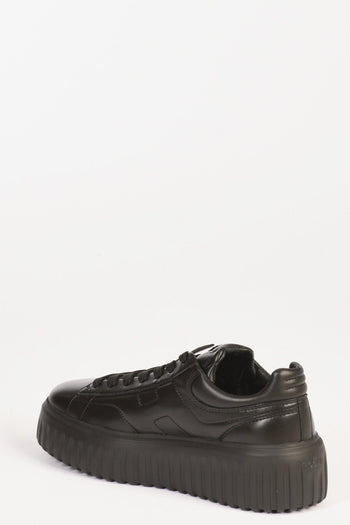 Sneakers H Stripes Nero Donna - 4