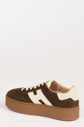 Sneakers H681 Marrone Donna - 4
