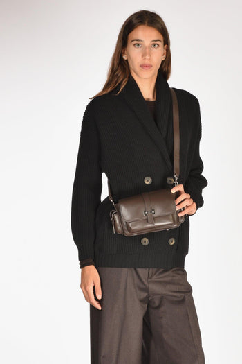 Borsa H01r Flap Marrone Donna - 2
