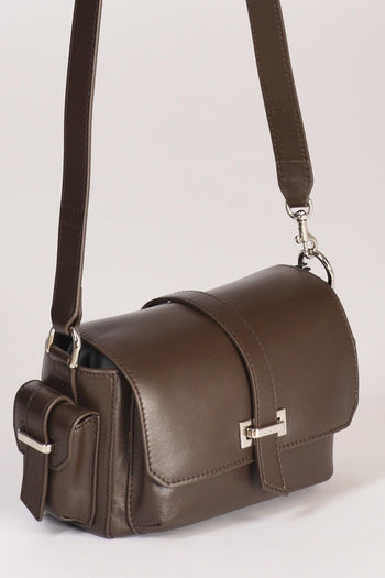 Borsa H01r Flap Marrone Donna - 4