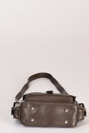 Borsa H01r Flap Marrone Donna - 7