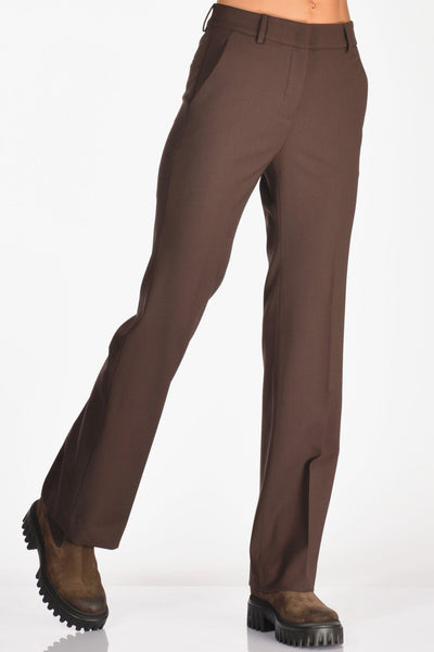 Slowear Pantalone Petra Marrone Donna