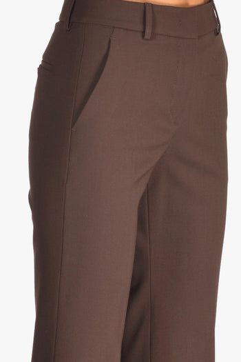 Slowear Pantalone Petra Marrone Donna - 4