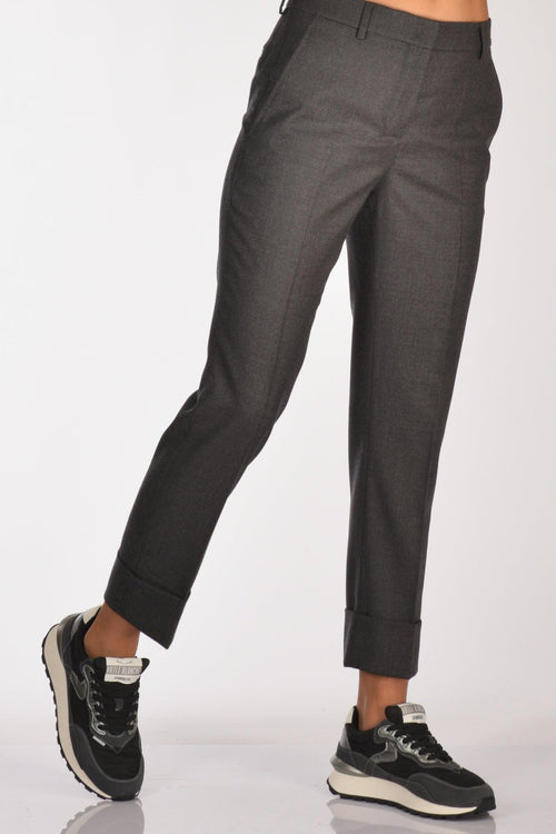 Slowear Pantalone Nevet Grigio Scuro Donna