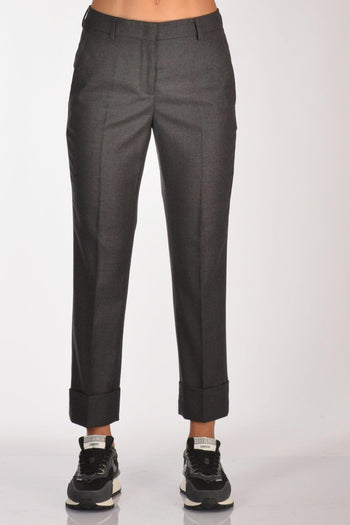Slowear Pantalone Nevet Grigio Scuro Donna - 3