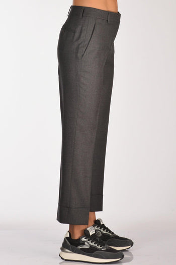 Slowear Pantalone Nevet Grigio Scuro Donna - 4