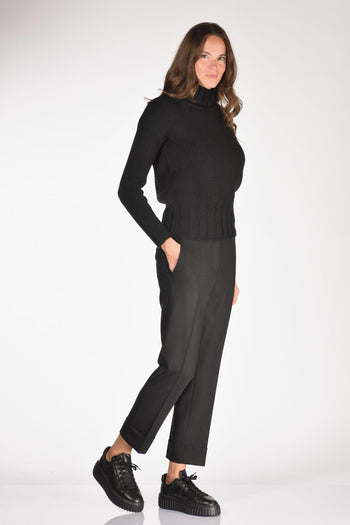 Slowear Pantalone Nevet Nero Donna - 2