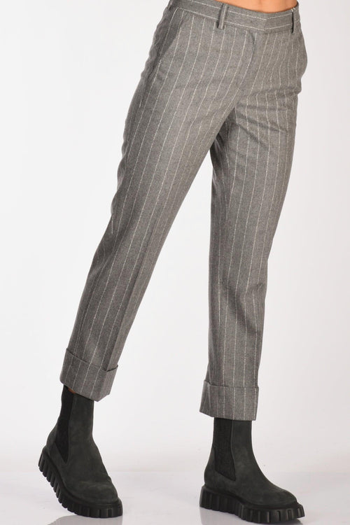Slowear Pantalone Nevet Grigio Donna
