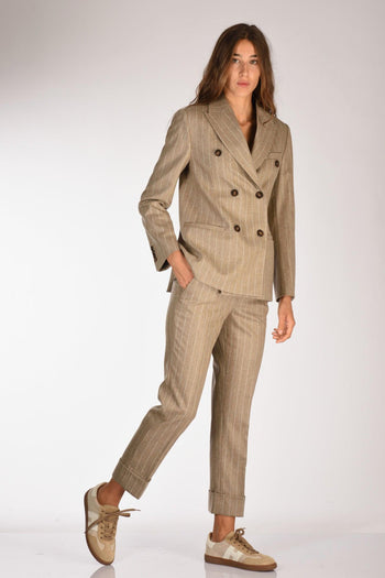 Slowear Pantalone Nevet Beige Donna - 2