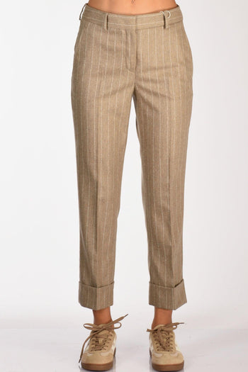 Slowear Pantalone Nevet Beige Donna - 3