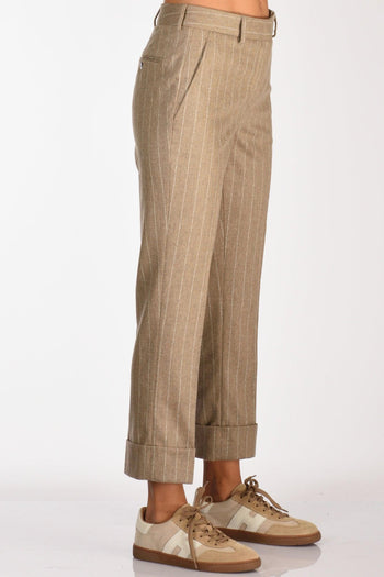 Slowear Pantalone Nevet Beige Donna - 4