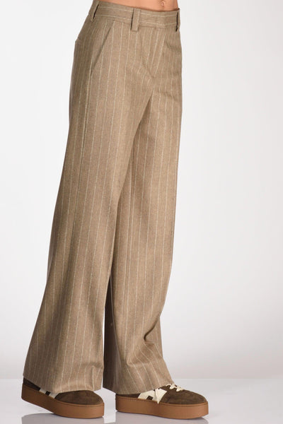 Slowear Pantalone Neera Beige Donna