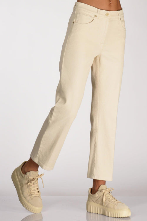 Slowear Pantaloni Beige Chiaro Donna