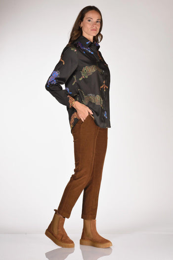 Slowear Pantalone Leyre Marrone Donna - 2