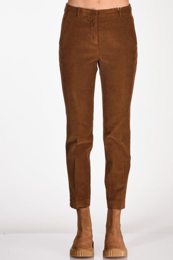 Slowear Pantalone Leyre Marrone Donna - 3