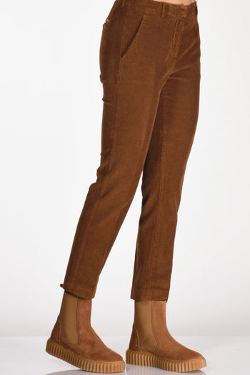Slowear Pantalone Leyre Marrone Donna - 5