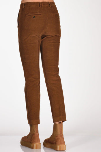 Slowear Pantalone Leyre Marrone Donna - 6