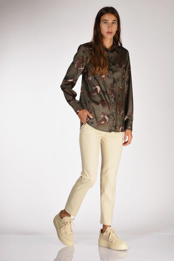 Slowear Pantalone Leyre Beige Chiaro Donna - 2