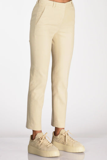 Slowear Pantalone Leyre Beige Chiaro Donna - 5