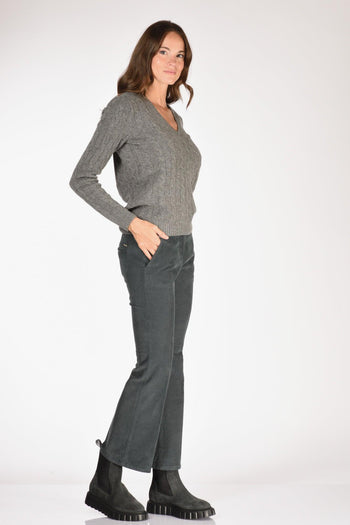 Slowear Pantalone Aylen Azzurro Polvere Donna - 2