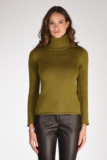 Slowear Collo Alto Verde Donna - 2