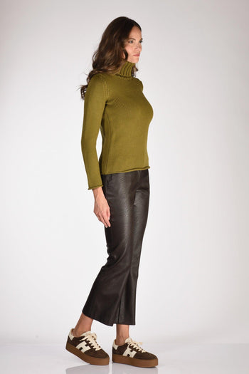 Slowear Collo Alto Verde Donna - 4