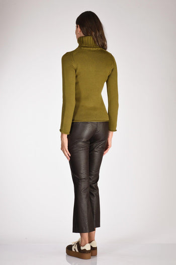 Slowear Collo Alto Verde Donna - 5